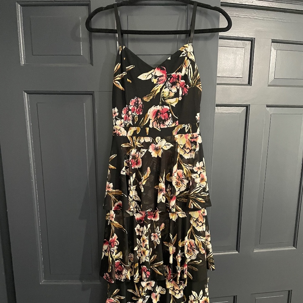 Rachel Rachel Roy MIDI Ruffle dress size s